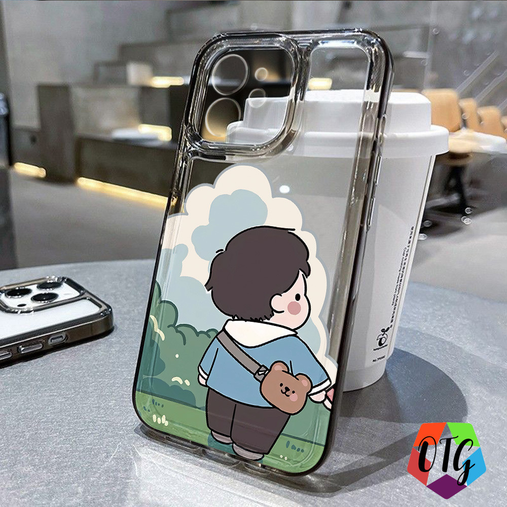 ใสสวยงาม สำหรับ เคสไอโฟน11 13 15 pro max 16 14 12 7 plus 8 xr xs max 1 บาท เคส TPU กันกระแทก ซิลิโคนอ่อนนุ่ม
