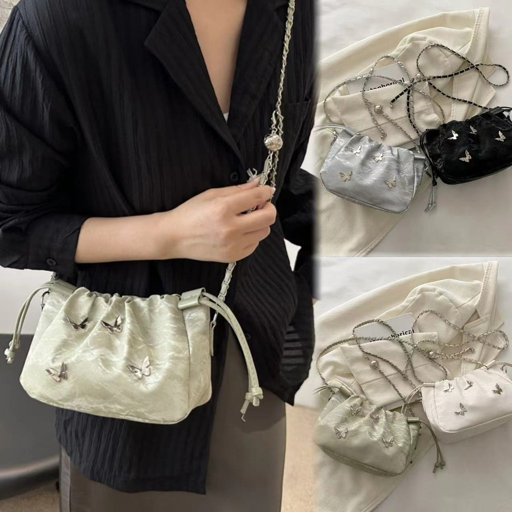 coco baby65: กระเป๋าสะพายข้างแฟชั่นผู้หญิงหนัง pu หนังนิ่ม มาใหม่มี 4 สี ใส่โทรศัพท์ได้ EP6096