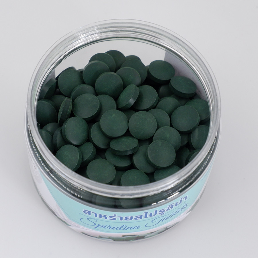 สาหร่ายสไปรูลิน่า Spirulina แบบอัดเม็ด 1 กระปุก 200 เม็ด (0.5กรัมx200) - รูปที่ 3