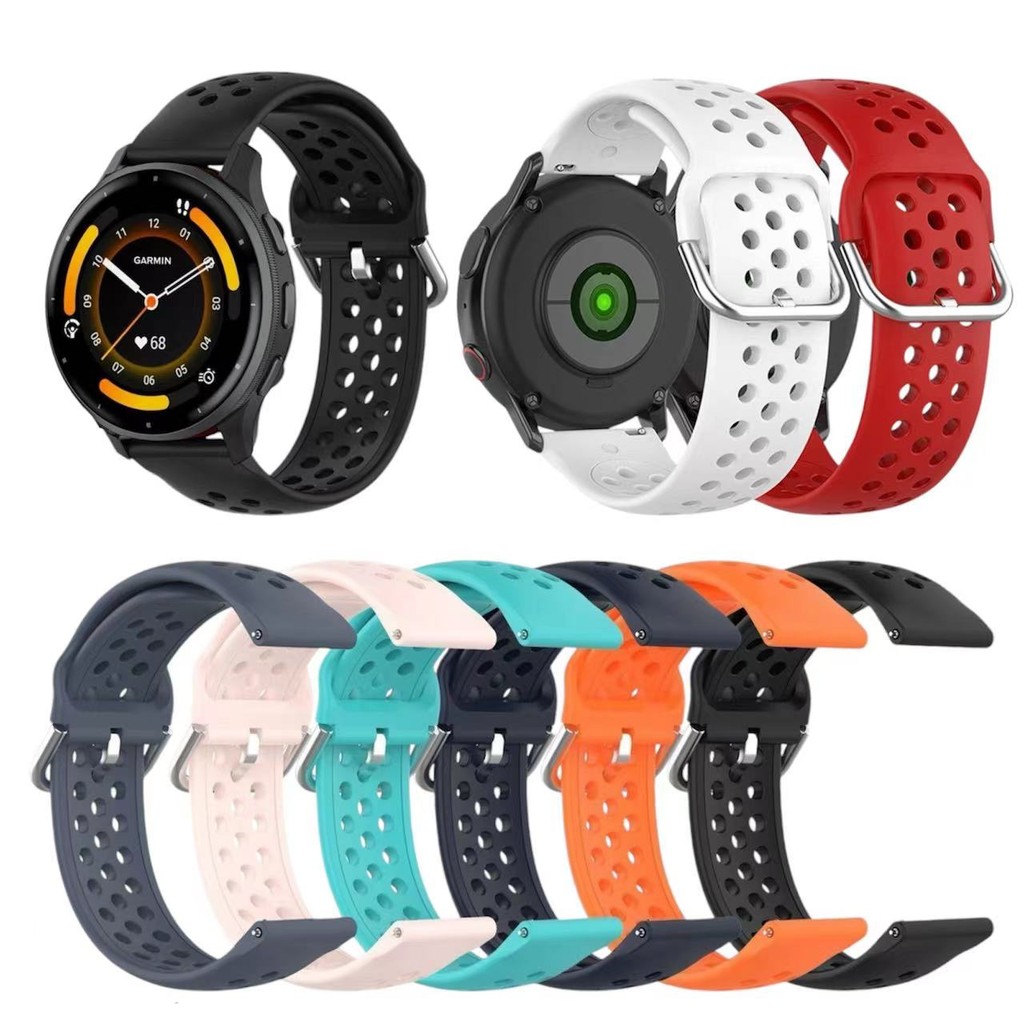 สายนาฬิกาข้อมือGarmin Venu2/2plus/venu3ลายรูForerunner165/245/255/158/55/265/645สาย