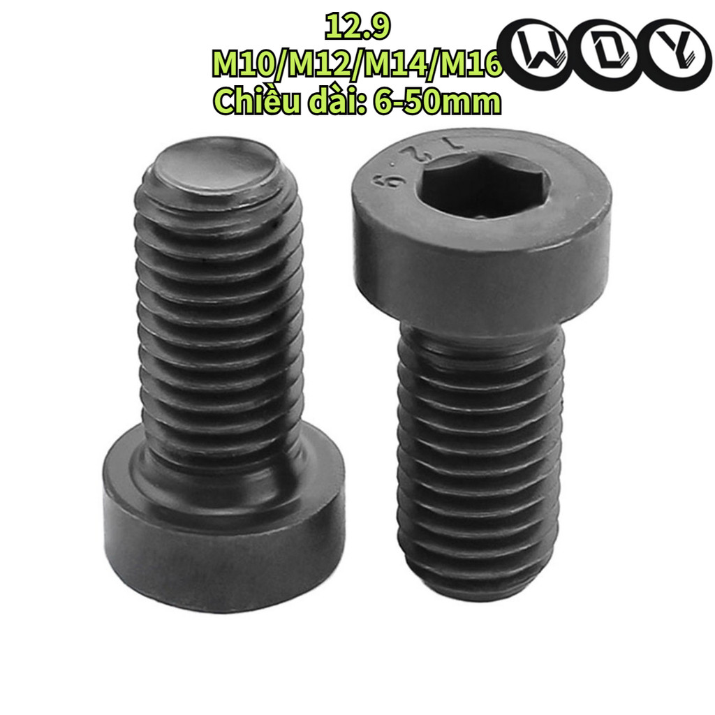 [SVN] 12.9 ซ็อกเก็ตหกเหลี่ยมหัวถ้วยบาง M10/M12/M14/M16