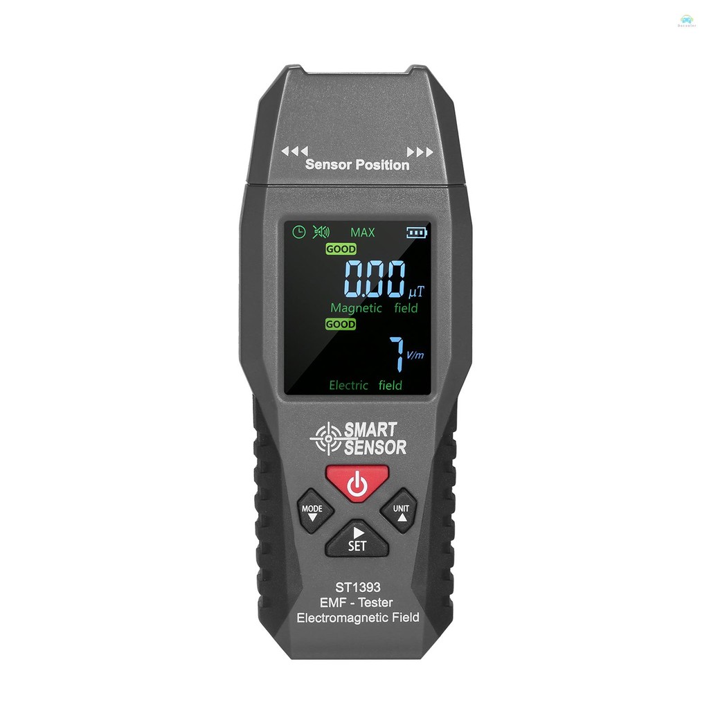 Yb1 เครื่องทดสอบรังสีSMART SENSOR ST1393 EMF Meter สนามแม่เหล็กไฟฟ้า EMF เครื่องตรวจจับมือถือ Mini Digital LCD แม่เหล็กไฟฟ้าเครื่องทดสอบรังสี