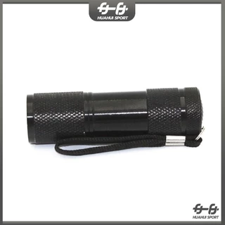 ไฟฉาย Led 9 ดวง ตรวจจับรังสียูวี ความยาวคลื่น 395nm ไฟฉายแสง uv ไฟฉาย ตรวจธนบัตรปลอมแบงค์ปลอม