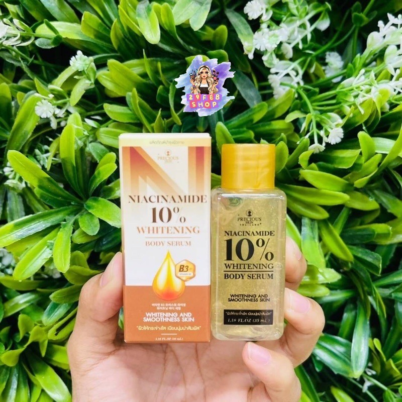 Niacinamide 10% Whitening Body Serum 35ml เซรั่ม ไนอะซินาไมด์ by Precious Skin