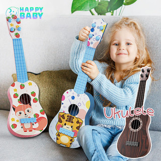🎸Ukulele🎸 กีต้าร์เด็ก กีต้าร์ของเล่น ดีดได้จริง มีเสียงเพลง เสียงดีราคาประหยัด Music Guitar