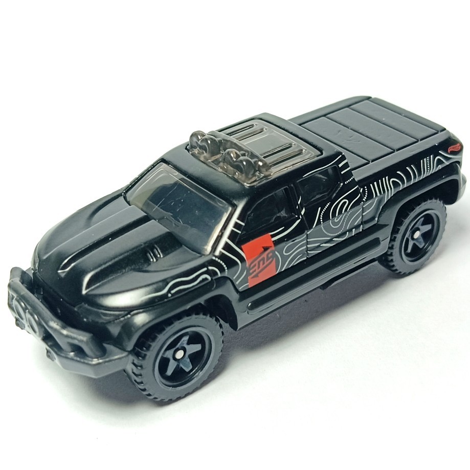 Hotwheels Hotwheels City Work Pickup Black Original Special/OFF DUTY lv