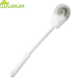 JUJIAJIAจูเจีย แปรงทําความสะอาดห้องน้ําขนแข็งด้ามยาวในครัวเร…