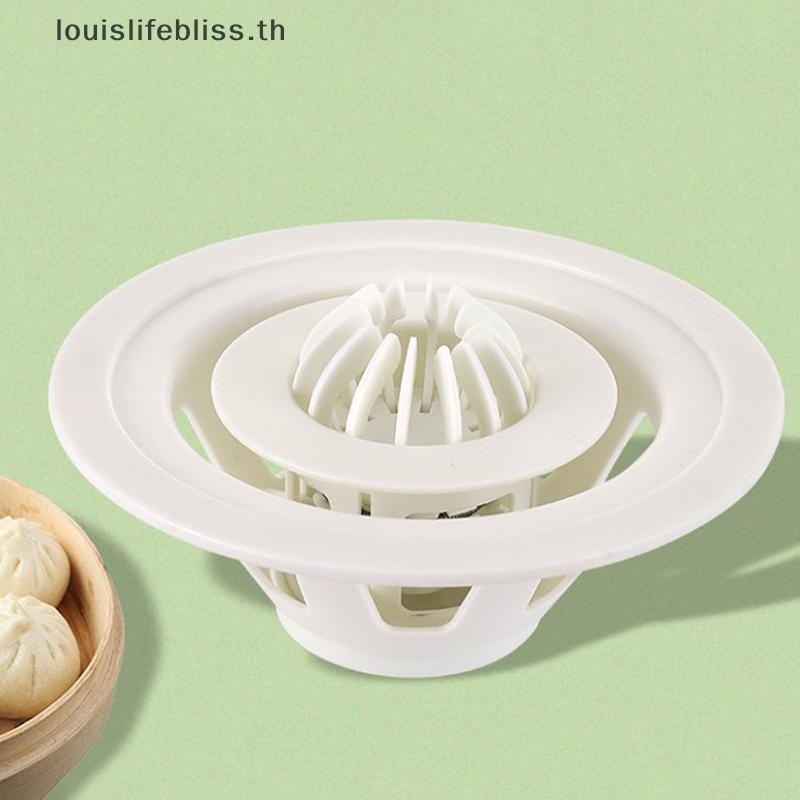 Louislifebliss Baozi Maker Machine,Dumpling Maker แม่พิมพ์พลาสติกครัว Gadget เครื่องมือโฮมเมด Bao Buns เตรียม Culinary Exploration ใหม่