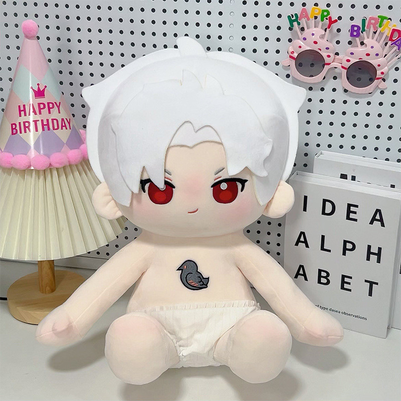 Love and Deepspace Sylus 40 ซม.นั่งผ้าฝ้ายตุ๊กตาน่ารักของเล่นตุ๊กตา PELK