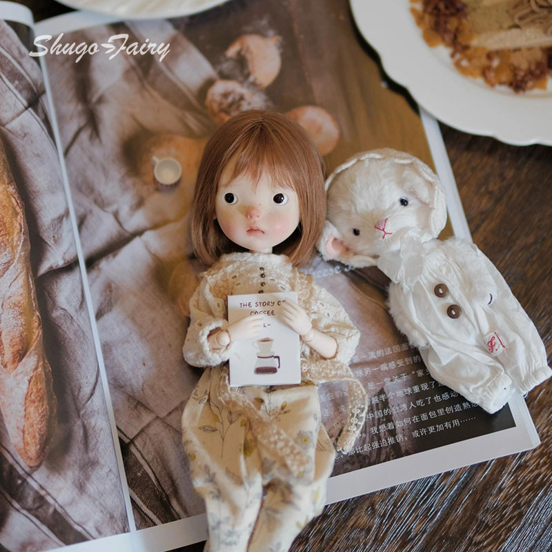 Landou เปลือยตุ๊กตา 1/6 ตุ๊กตา Bjd สาวหวานสไตล์ Melanchon สาวเศร้าคุณภาพสูง Ball Jointed ตุ๊กตา