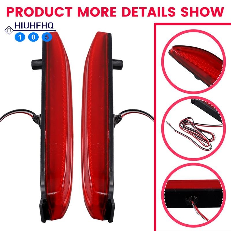 Hiuhfhq106Car LED ด้านหลังกันชน Reflector ไฟเบรคไฟท้าย LX2830100 สําหรับ GX470 RX300