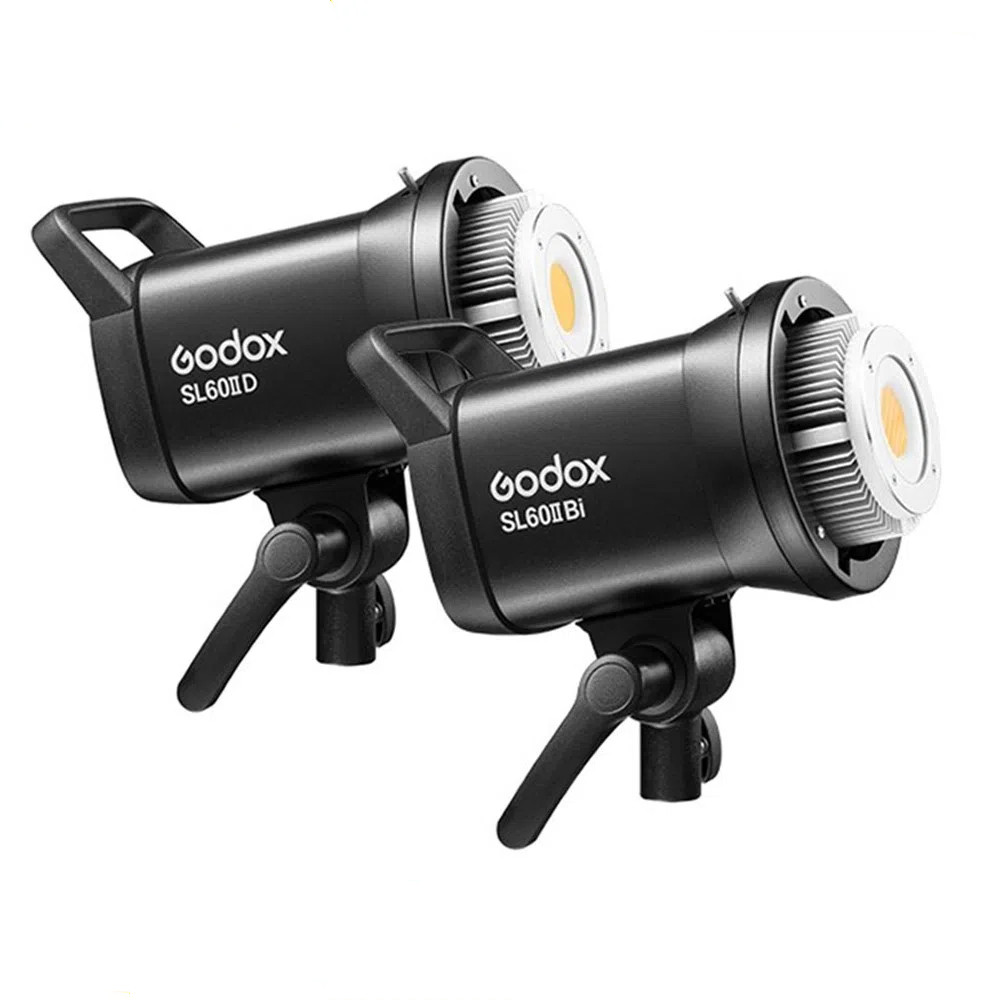 Godox SL60IID SL60II D SL60IIBi SL60II Bi COB ไฟวิดีโอ LED 2.4G ไร้สาย/บลูทูธควบคุมแสงต่อเนื่องสําหร