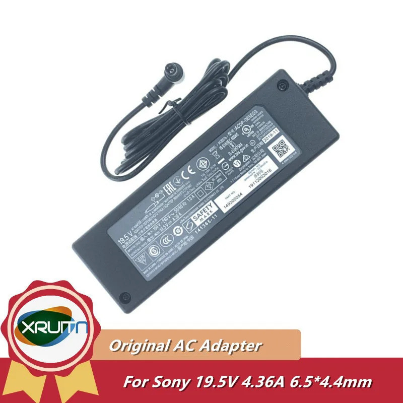 ของแท้ 19.5V 4.36A ACDP-085E03 ACDP-085S01 อะแดปเตอร์ AC สําหรับ SONY TV LCD Monitor KDL-48W650D KDL