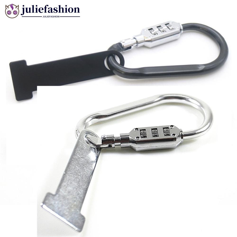 JULIEFASHION Universal Anti-theft หมวกกันน็อครถจักรยานยนต์ล็อค Multi-Function Combination รหัสล็อค T