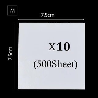 500 แผ่น แผ่นผสมซีเมนต์ทันตกรรม Dental Mixing Coated Paper Mixing Pads
