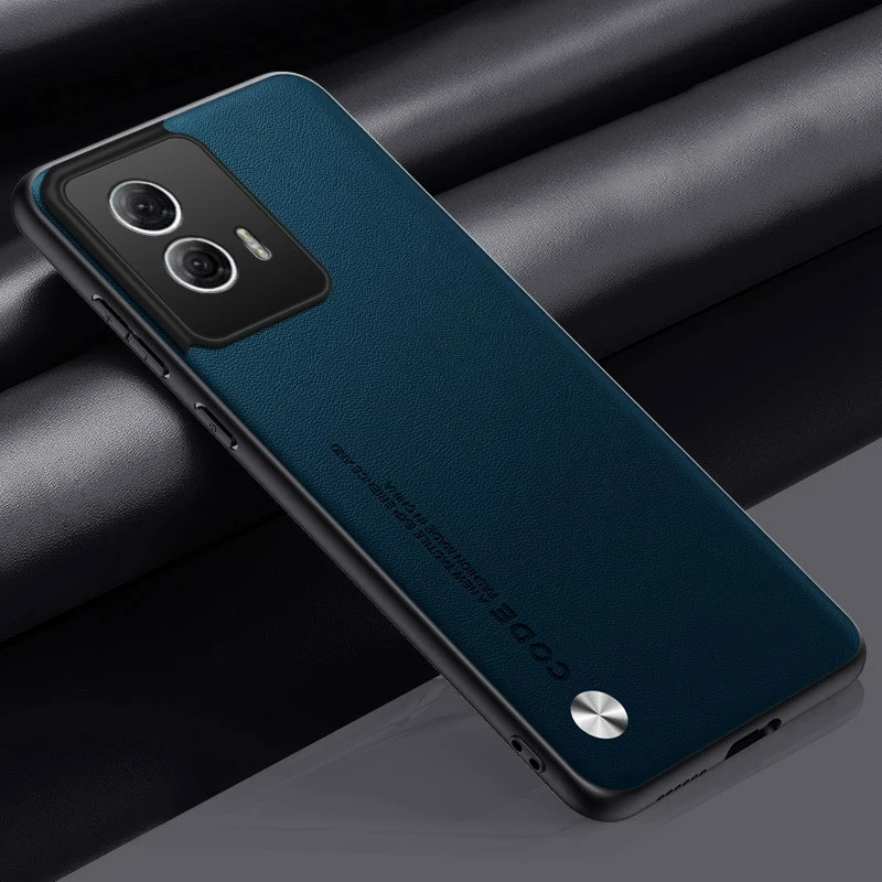 หรูหรา PU หนังสําหรับ Motorola Moto G85 ปกหลังซิลิโคนเต็มรูปแบบเคสโทรศัพท์สําหรับ Motorola S50 Neo G