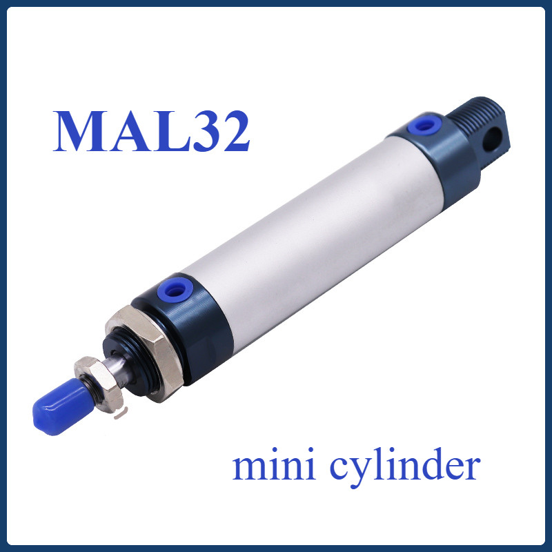 MAL32 กระบอกมินิขนาดเล็กนิวเมติก MAL32 * 25 * 50 * 75 * 100 * 125 * 150 * 175 * 200 * 250 * 300 * 350 * 400 * 450 * 500