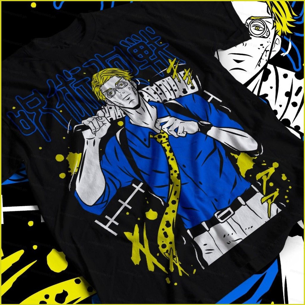 เสื้อยืดอนิเมะแขนสั้น Jujutsu Kaisen เสื้อคอสเพลย์ TS5