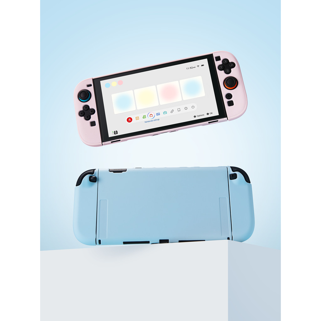 Geekshare เคสป้องกันแบบแข็งสีทึบสําหรับ Nintendo Switch2 (2025) ราคา ถูกที่สุด ดีลบีเคเค แกลเลอรีภาพที่ 2