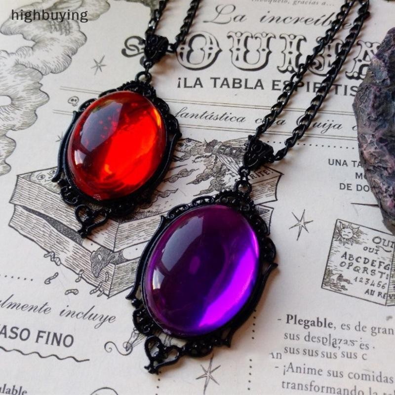 [ซื้อสูง] สร้อยคอค้างคาวแวมไพร์ เลือด คามิโอ สีม่วง เครื่องประดับโกธิค ค้างคาวดํา เครื่องประดับ ปากา ทางเลือก วินเทจ เค้นคอ ,ผู้ชาย สต็อกใหม