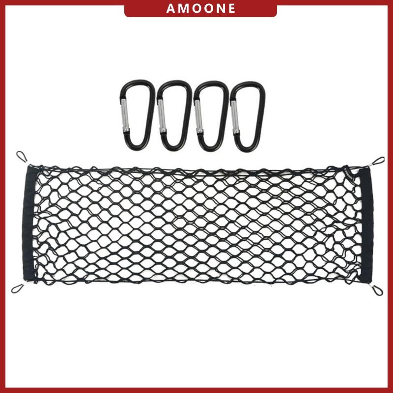 AMOONE Cargo Net Trunk Bed Organizer Mesh Storage Net Truck Accessories Bed Grocery Holder