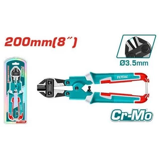 TOTAL กรรไกรตัดลวด (รุ่นงานหนัก) ขนาด 8" ยาว 200mm รุ่น THT11386 ใบมีดทำจากเหล็กเกรด CR-V