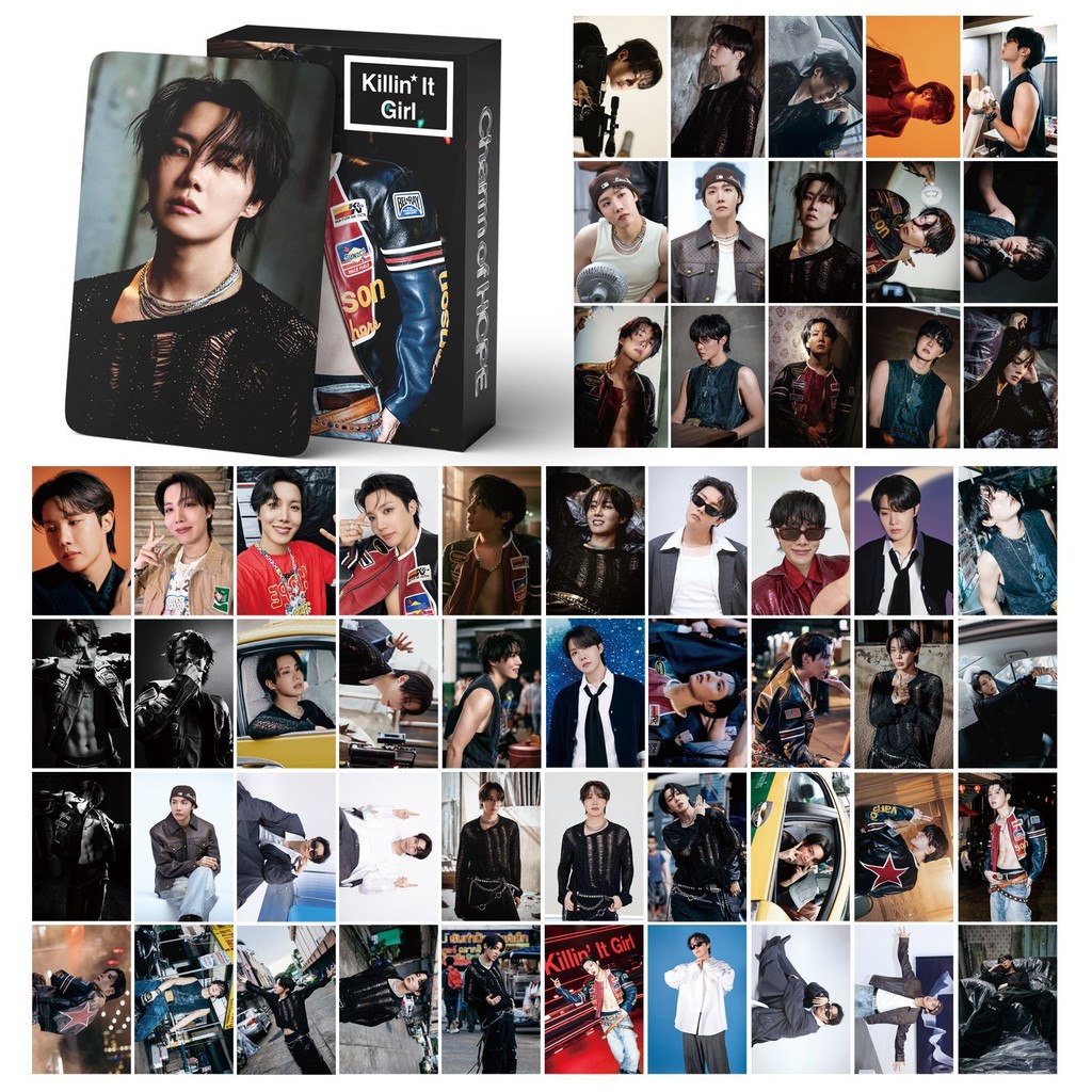 55-127pcs J-HOPE KILLIN IT GIRL Photocards 2025 FESTA 12th Anniversary Jin ECHO V JUNG KOOK JIMIN Ki