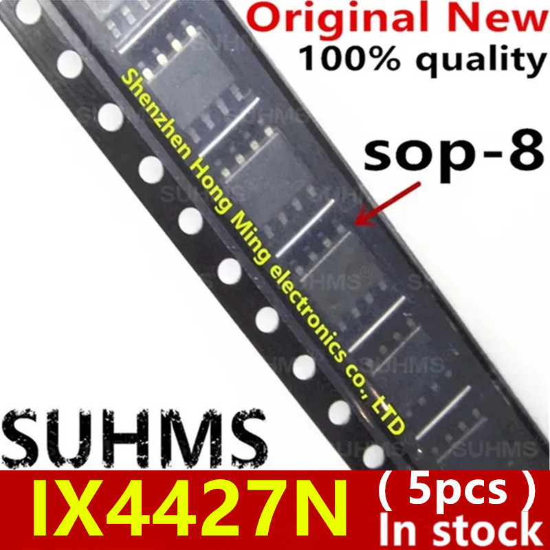 (5-10 ชิ้น) 100% ใหม่ IX4427N 1X4427N IX4427NTR 1X4427NTR sop-8 ชิปเซ็ต