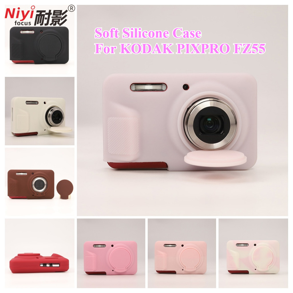 เคสTPU KODAK PIXPRO FZ55 เคสซิลิโคนอ่อนนุ่มฝาครอบป้องกันกล้องปลอก