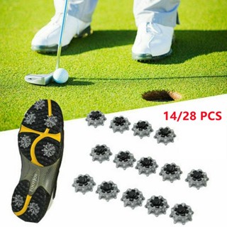 [Thebest 0704] 14/28 ชิ้น Golf Fast-wist Studs Cleats รองเท้…