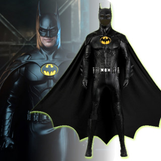 ชุดคอสเพลย์ The Flash และ Batman แบบพรีเมียม สีดำ จาก Michae…