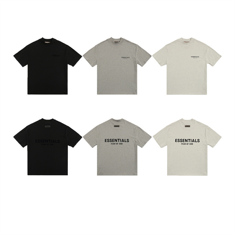 เสื้อยืดผ้าฝ้ายแฟชั่นสำหรับผู้ชายและผู้หญิง พิมพ์ลายใหญ่ด้านหลัง ทรงหลวมแขนสั้น