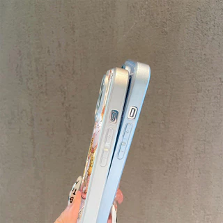 เหมาะสําหรับเคสโทรศัพท์ iPhone 11/12/13/14PLUS/15/16pro max/xr/xs max เคสแข็ง เคสกระจกระดับไฮเอนด์มีสไตล์ ดีไซน์แมวมั่งคั่งน่ารัก ป้องกันการตก กันกระแทก