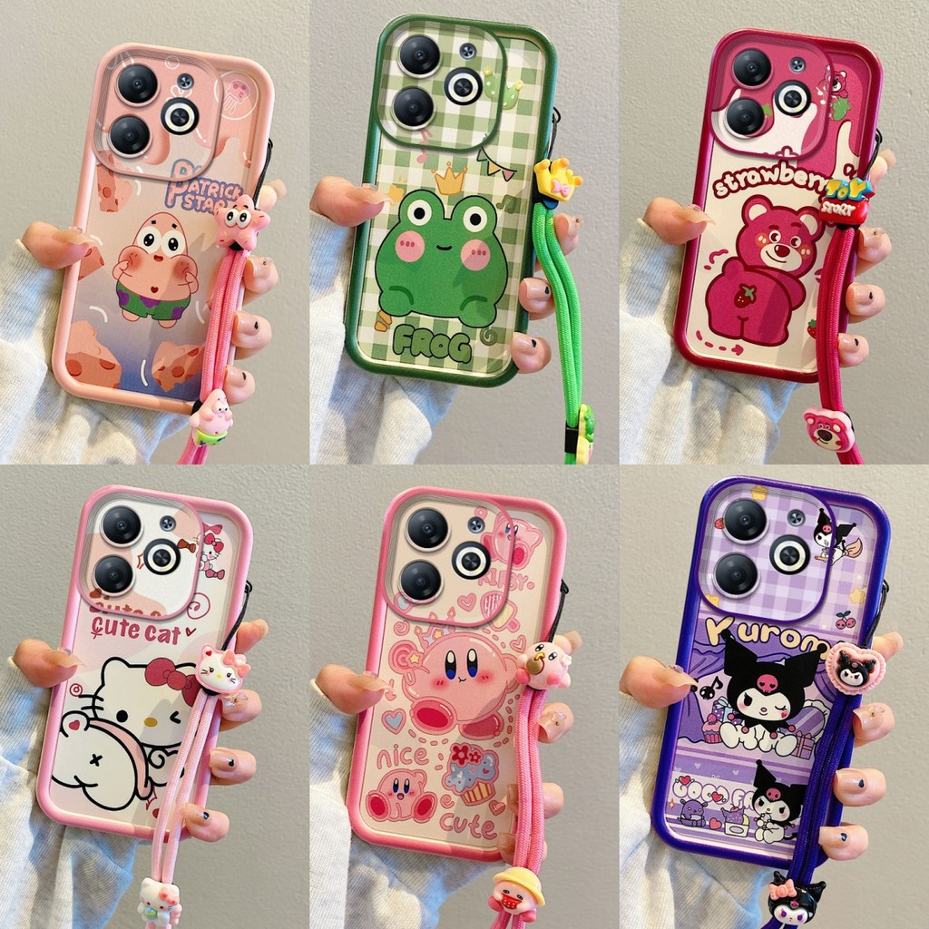 เคส INFINIX SMART 8 เคสโทรศัพท์ซิลิโคนอ่อนนุ่มลายการ์ตูนที่เรียบง่ายและน่ารัก YX