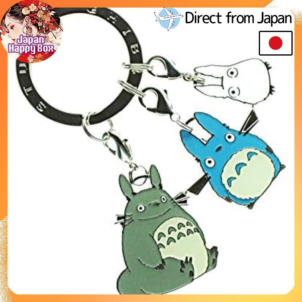 เพื่อนบ้านของฉัน Totoro Keychain 3-Row Totoro JH-11【Direct from Japan】