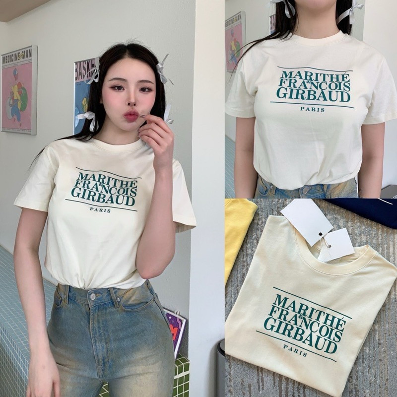 COD BOOM แฟชั่น พิมพ์ลา ยแบรนด์ยอดนิยม คอกลม  เสื้อCOTTON  100% เนื้อผ้าเกรดพรีเมียม จัดส่งจากประเทศไทย
