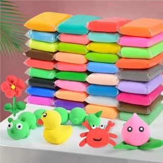 DIY ดินน้ำมัน ดินเบา 12/24/36/48 สี ดินเบาเกาหลี ของเล่นเด็ก แฮนด์เมด ปลอดสารพิษ ดินน้ํามันสําหรับเด็ก