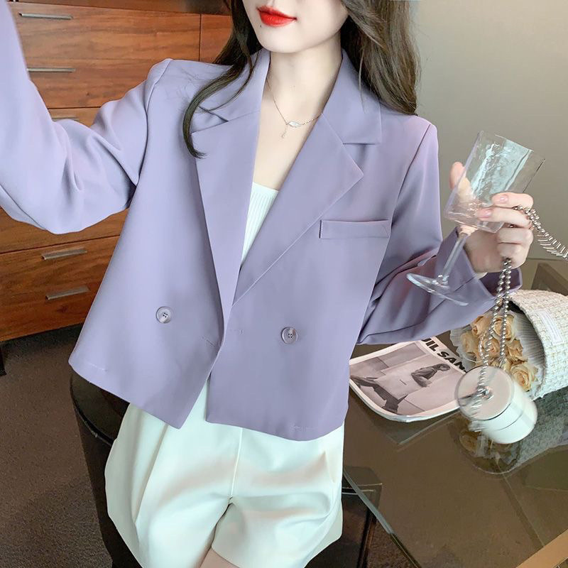 ชุดสูทฝรั่งเศสรายการใหม่ สไตล์คลาสสิกและทันสมัยสำหรับผู้หญิง เหมาะสำหรับฤดูใบไม้ร่วง - รูปที่ 5