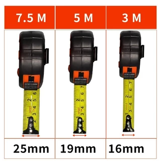 MUSCLE COW ตลับเมตร ตลับเมตรหุ้มยาง เกรดพรีเมี่ยม ขนาด 3.5m 5m 7.5m ตลับเมตร วัดแม่น ความยาวเต็ม หุ้มยาง แข็งแรง ทนทาน