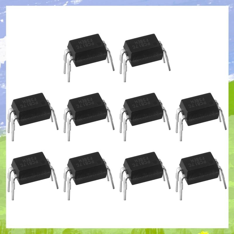 10 ชิ้น Through Hole PC817C PC817 EL817 817C Optocoupler DIP-4