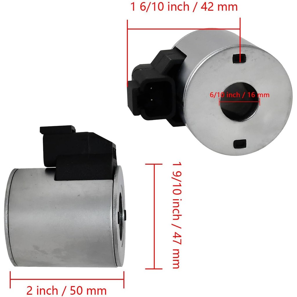 คอยล์โซลินอยด์วาล์ว 4303712 12V ใช้งานร่วมกับ Hydraforce Valve Stem Series 10 12 16 38 58 ใช้งานร่วม