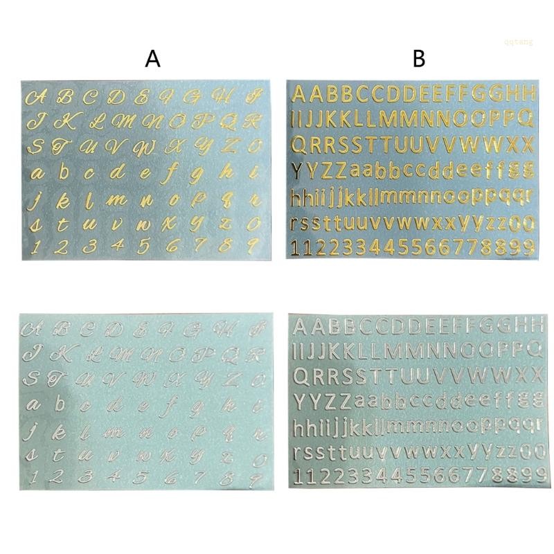 ตัวอักษรสติกเกอร์สำหรับสมุดภาพ กาวself-adhesive สปARKLING อีพ็อกซี่ ใช้ในการตกแต่งและงานหัตถกรรม