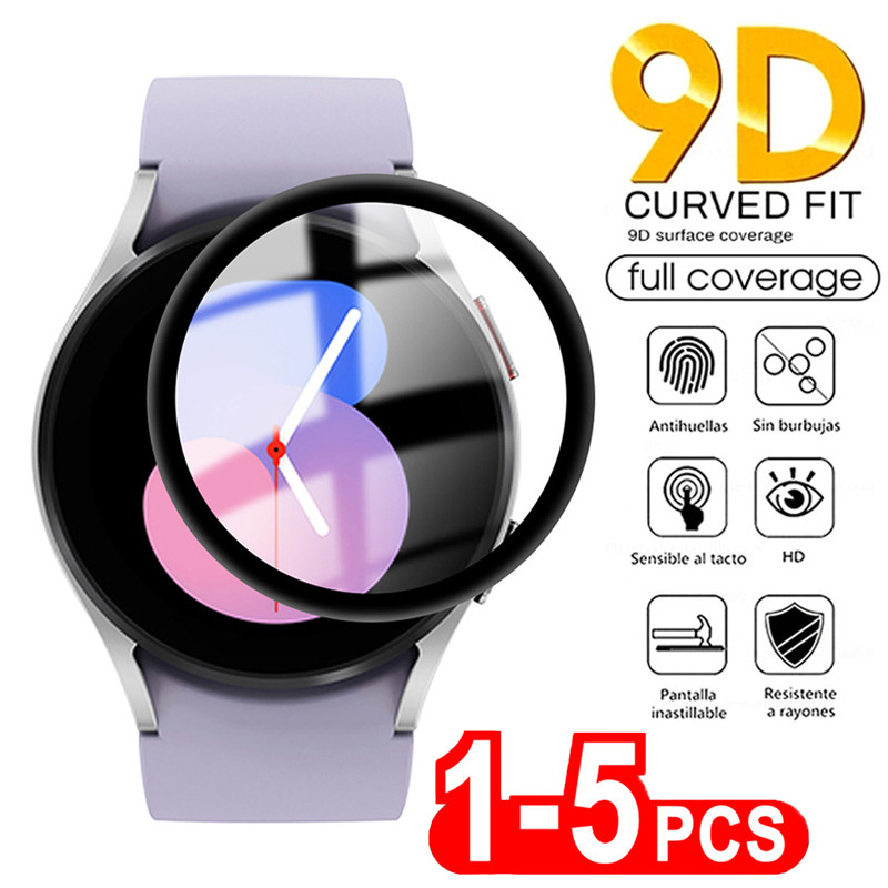 9D ป้องกันหน้าจอสําหรับ Samsung Galaxy Watch 8 40 มม.44 มม.Watch8 คลาสสิก Soft TPU Anti-scarch ฟิล์ม
