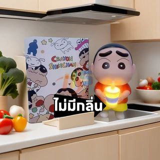 ⚡ไซส์จัมโบ้ ⚡ โคมไฟน่ารัก โคมไฟตบ โคมไฟหัวเตียง Crayon Shin-Chan ตุ๊กตาโคมไฟน่ารัก ตุ๊กตาไฟกลางคืนรูปตุ๊กตา