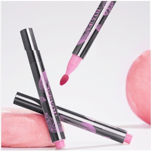 Na Pomelo Lip Glaze NEIYOU Lip Mud กันน้ํา Glossy Lip Mirror Liquid Lip Mud Balm Moisturizing Non-Fa