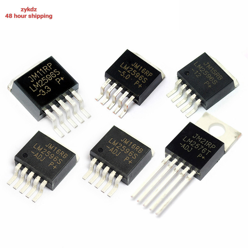 สินค้าใหม่10PCS LM2576T-5.0 TO220 LM2576-5V TO-220 LM2576T-3.3 LM2576T-12 LM2576T-ADJ TO220-5 LM2576