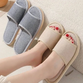 💐NEMOSO💐รองเท้าใส่ในบ้าน Slippers พื้นยางกันลื่น น้ำหนักเบาใส่สบาย ในออฟฟิศ สไตล์ญี่ปุ่น ดีไซน์สวย