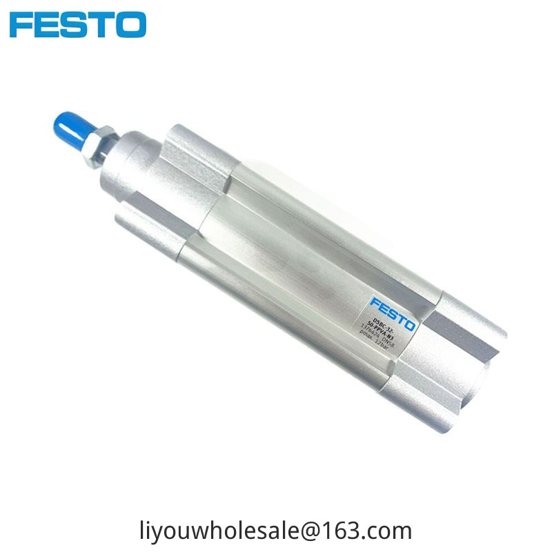FESTO กระบอกใหม่เอี่ยมพร้อมสต็อกรับประกันคุณภาพหนึ่งปี DSBC-50-25/50/75/100/125/150/175/200-PPVA-N3 DSBC-80-150-PPVA-N3 2126599