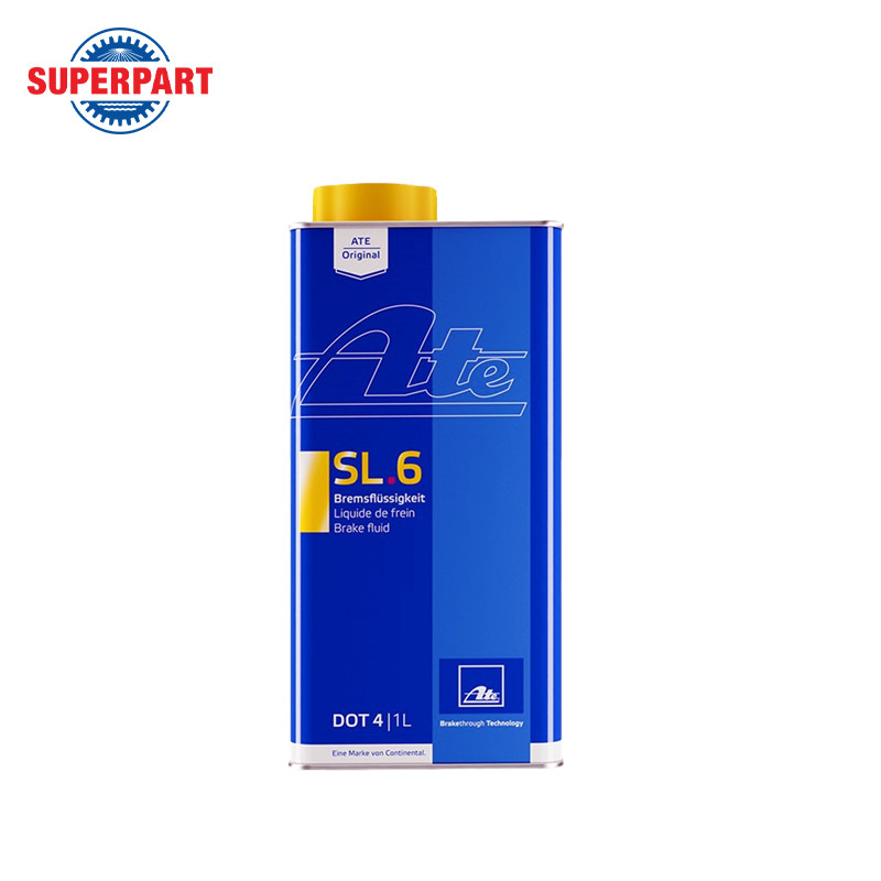 น้ำมันเบรค ATE SUPER SL.6 DOT4 ขนาด 1 ลิตร ของแท้ Made in Germany (FG-03-9901-6402)