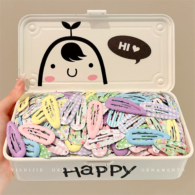 ชุดกิ๊บติดผม 12 ชิ้น สไตล์แฟชั่นเกาหลีใหม่ สำหรับทรงผมหน้าม้าและสไตล์ด้านข้าง